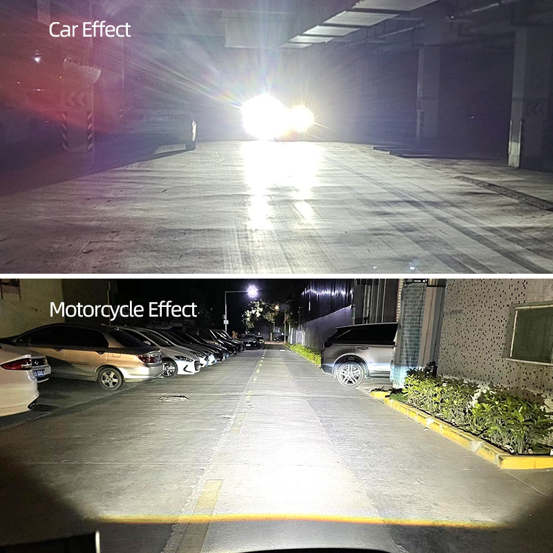 MX9 High Low Beam 2 inch LED Projector Lens Headlight Matrix LED Light Fog Light Retrofit for DIY Car Lights Biled Tuning Accessory