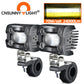 LX3 24000Lm 70W/set Motorcycle Headlight Auxiliary Spotlight Hi/Lo Strobeflash Yellow White Waterproof ATV LED Fog Driving Light