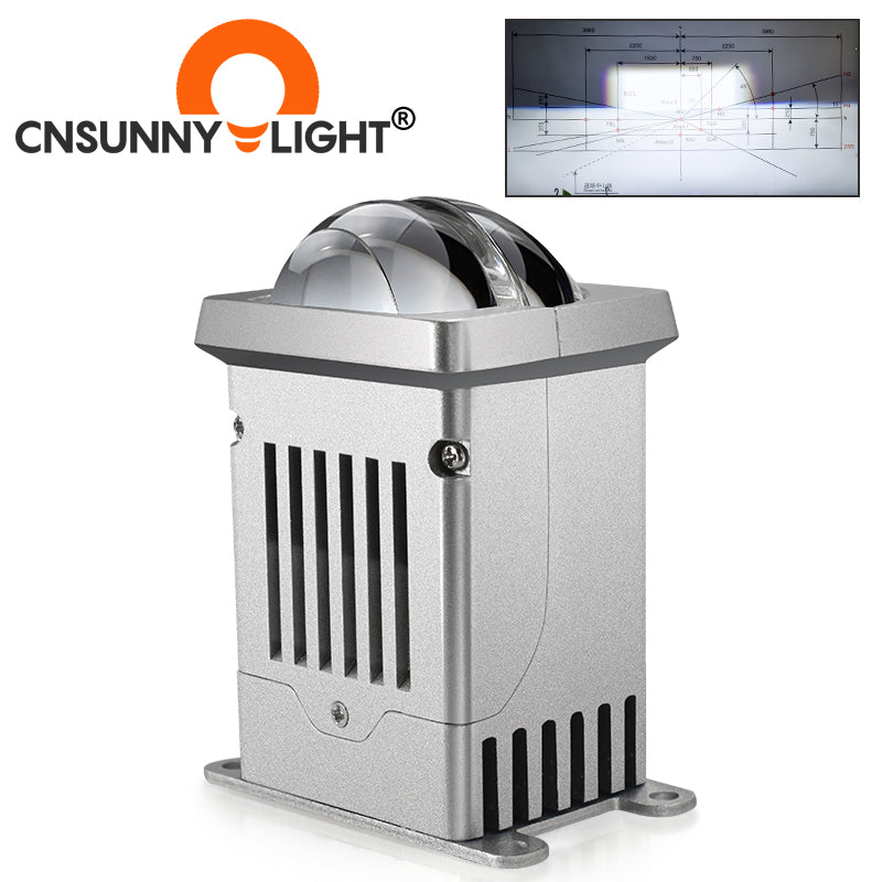 MX9 High Low Beam 2 inch LED Projector Lens Headlight Matrix LED Light Fog Light Retrofit for DIY Car Lights Biled Tuning Accessory